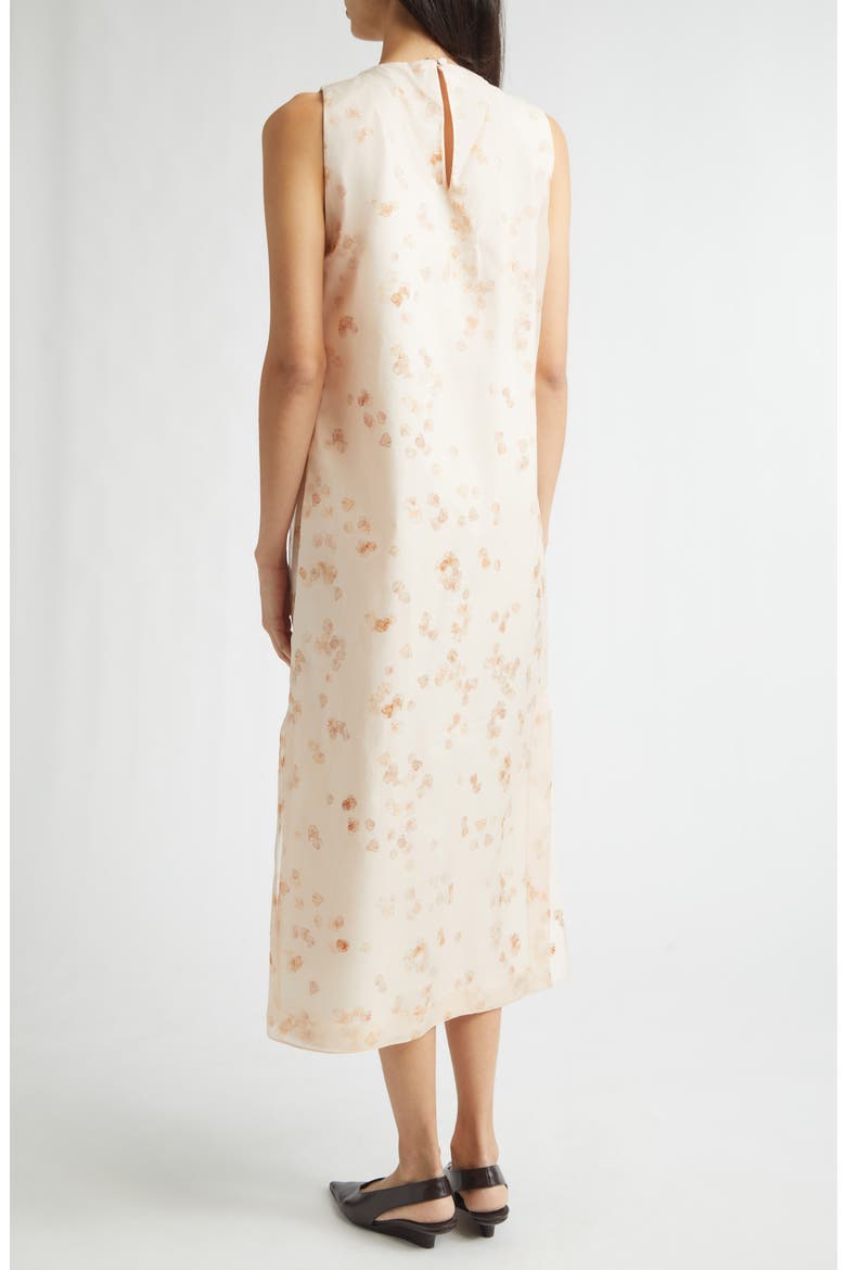 Nadja Stretch Cotton Poplin Shift Dress, Alternate, color, 416689 PALE BLUSH PETALS