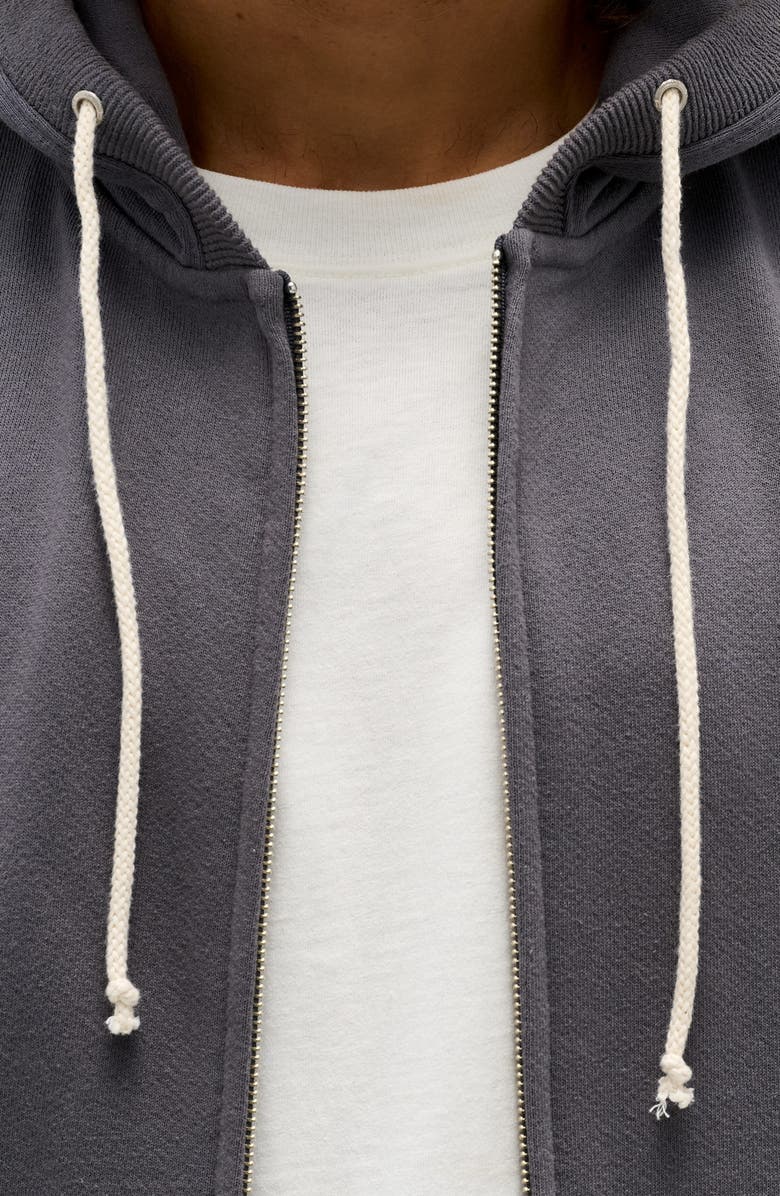 New Balance Made in USA Cotton French Terry Zip Hoodie, Alternate, color,