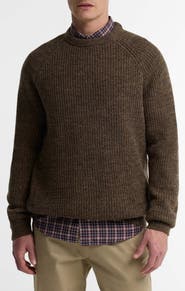 Barbour Men's Horseford Wool Crewneck Sweater