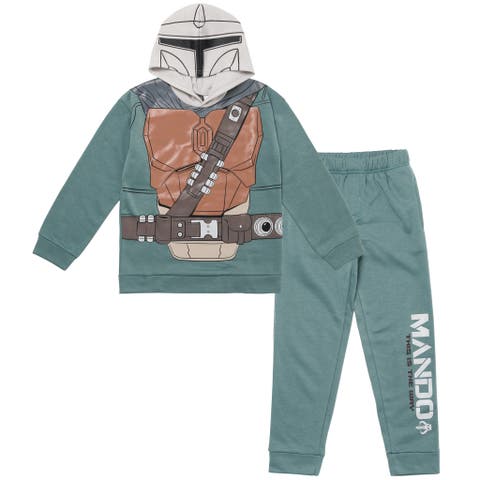 Cosplay Fleece Hoodie and Joggers Set