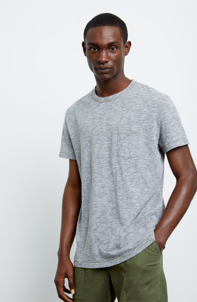 Rails Skipper Slub Heathered Pocket T-Shirt, Alternate, color, 