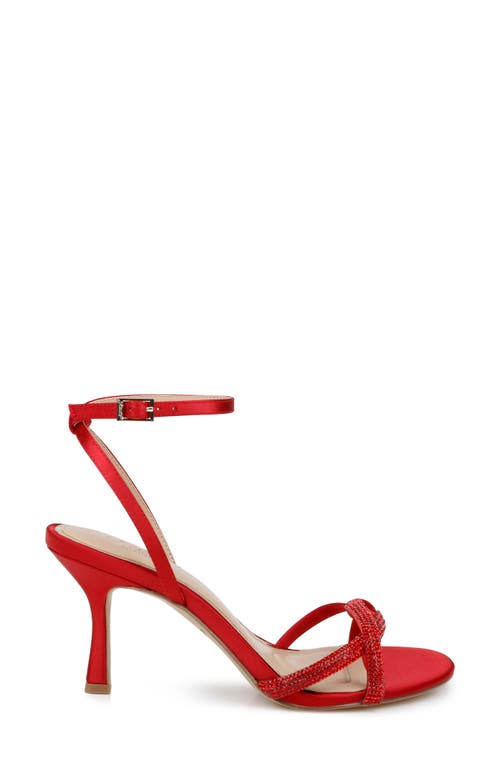 Jewel Badgley Mischka Fiji Ankle Strap Sandal In Multi