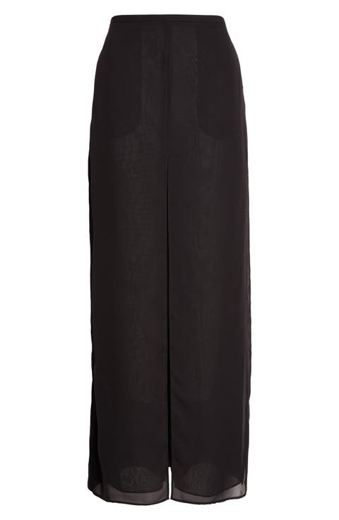 Georgette Panel Pants