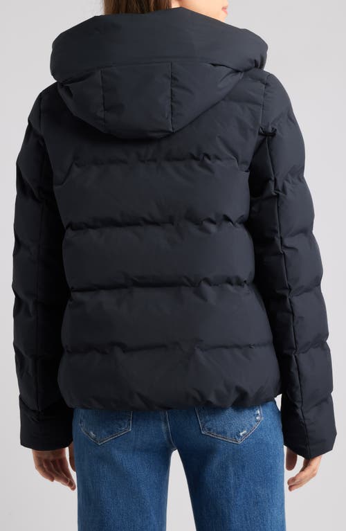 Save The Duck Arena Waterproof Hooded Puffer Jacket In Blue