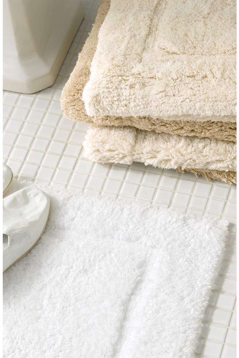Milagro Bath Rug, Alternate, color, WHITE