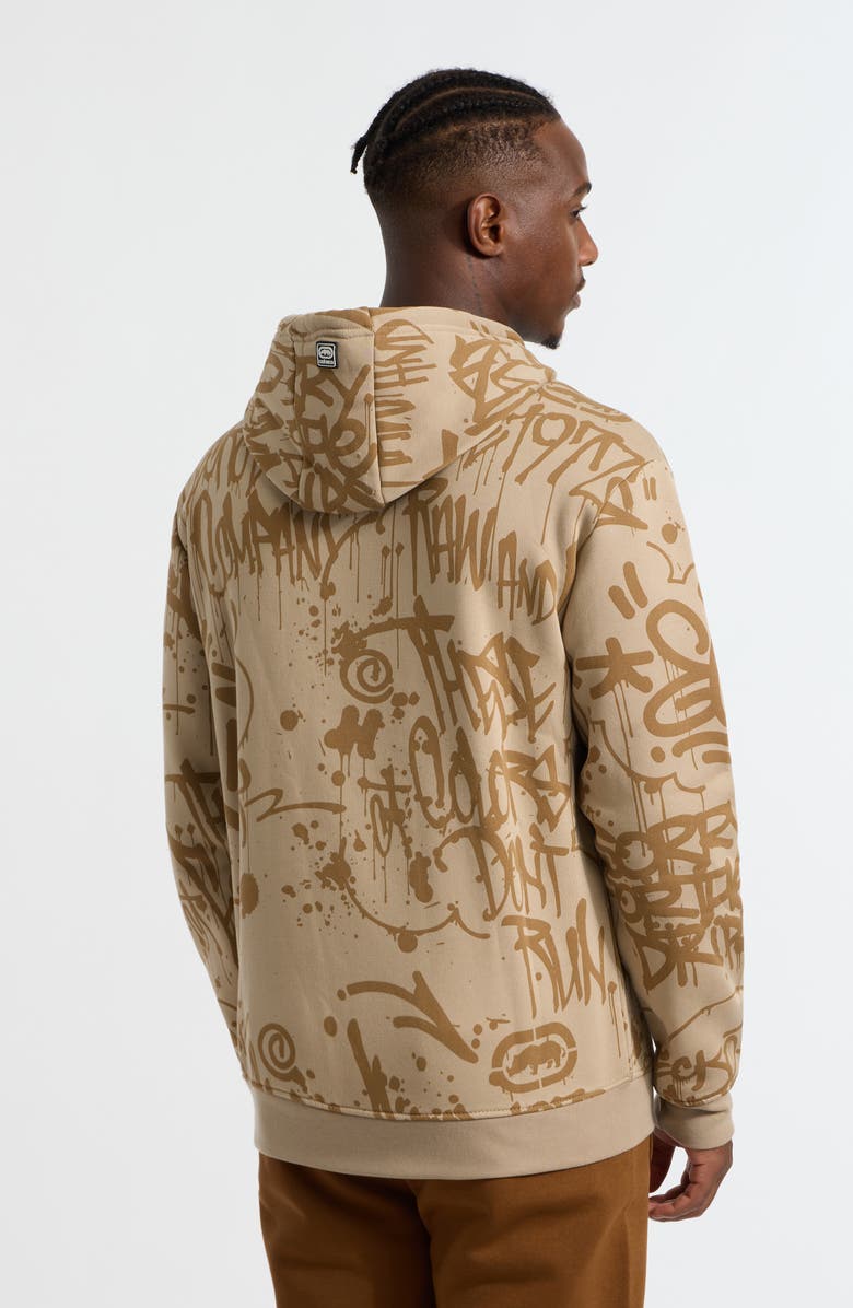 Ecko Unltd. Intertwine Splash Hoodie, Alternate, color, Sand
