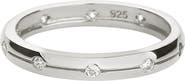 Bearfruit Jewelry Sterling Silver 18k Gold Plated Sabrina Ring Delicate Modern Dainty