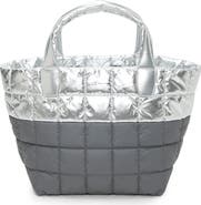 VeeCollective Medium Porter Quilted Recycled Nylon Tote