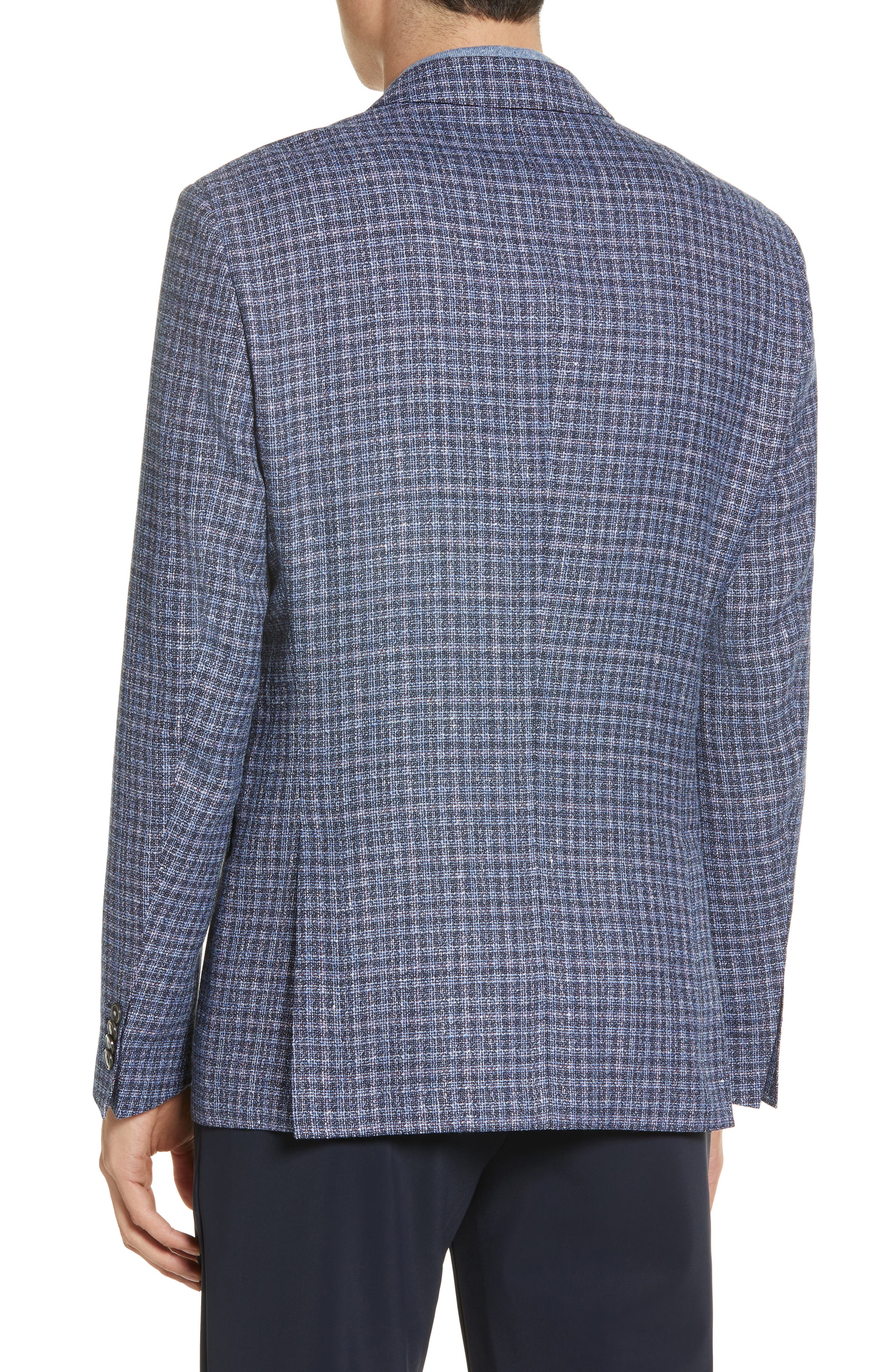 Hugo Boss Hutson Plaid Wool Blend Sport Coat - image 2