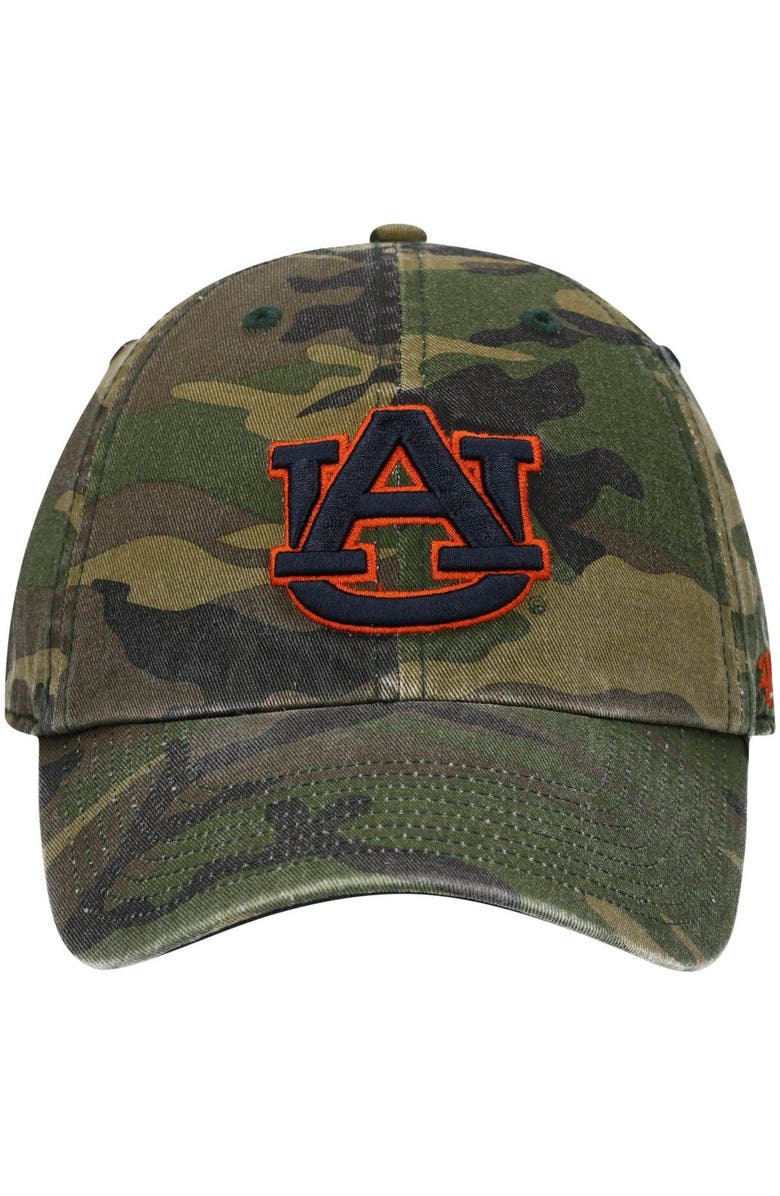 '47 Men's '47 Camo Auburn Tigers Clean Up Core Adjustable Hat, Alternate, color,