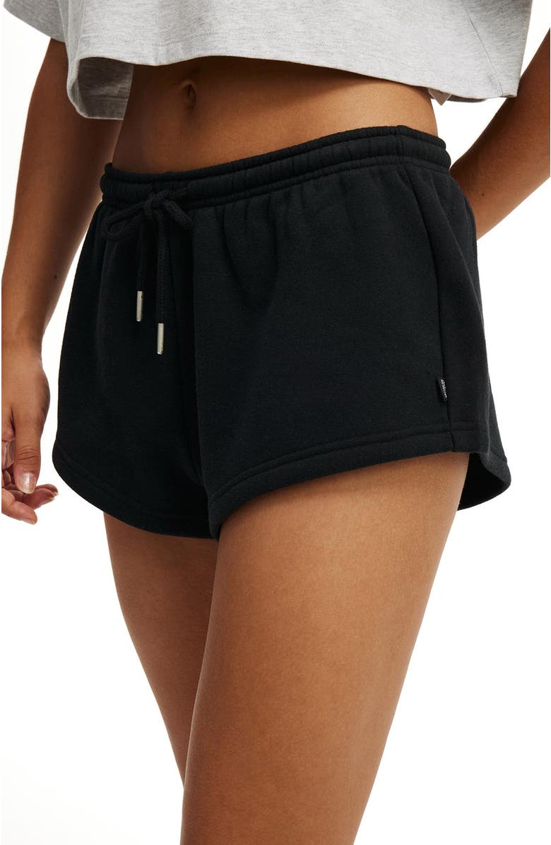 Body Women's Active Plush Micro Short, Alternate, color, Black