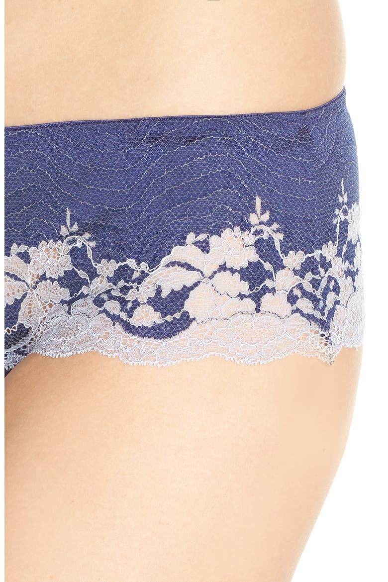 Lace Affair Tanga, Alternate, color, PATRIOT BLUE/ HALOGEN BLUE