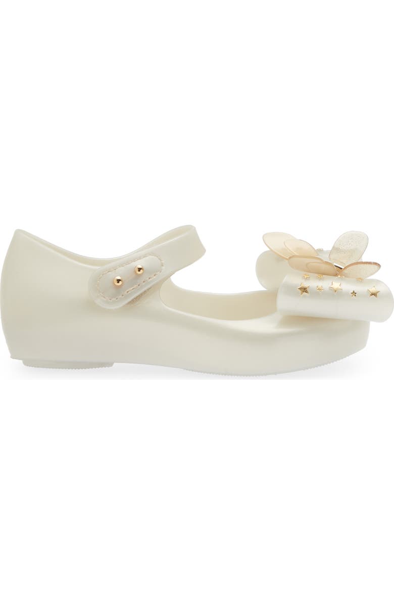 Melissa Kids' Mini Ultragirl Star II Mary Jane, Alternate, color, White
