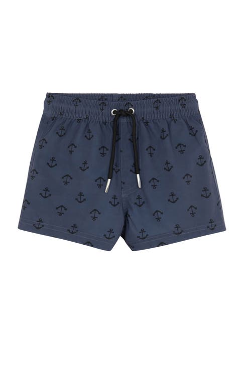 Boys 2 Match Drawstring Swim Shorts