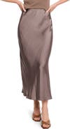 NIC+ZOE Day Gloss Satin Slip Skirt