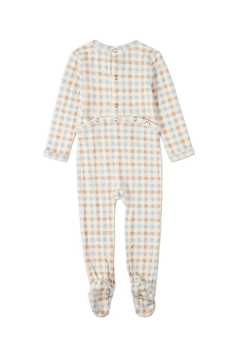 Baby Let Your Dreams Set Sail Pointelle Footie, Alternate, color, Blue