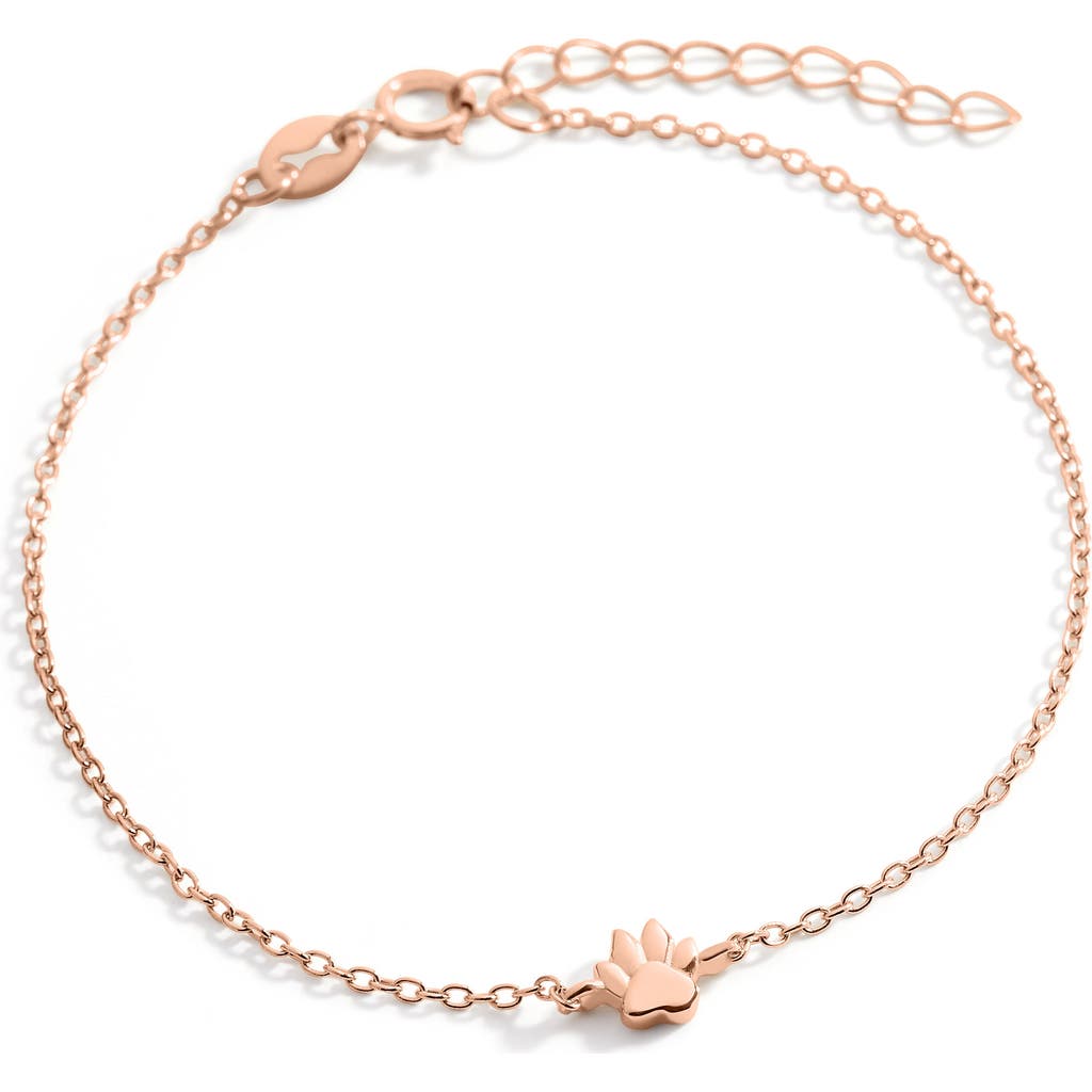 Mint & Lily Tiny Pawprint Bracelet