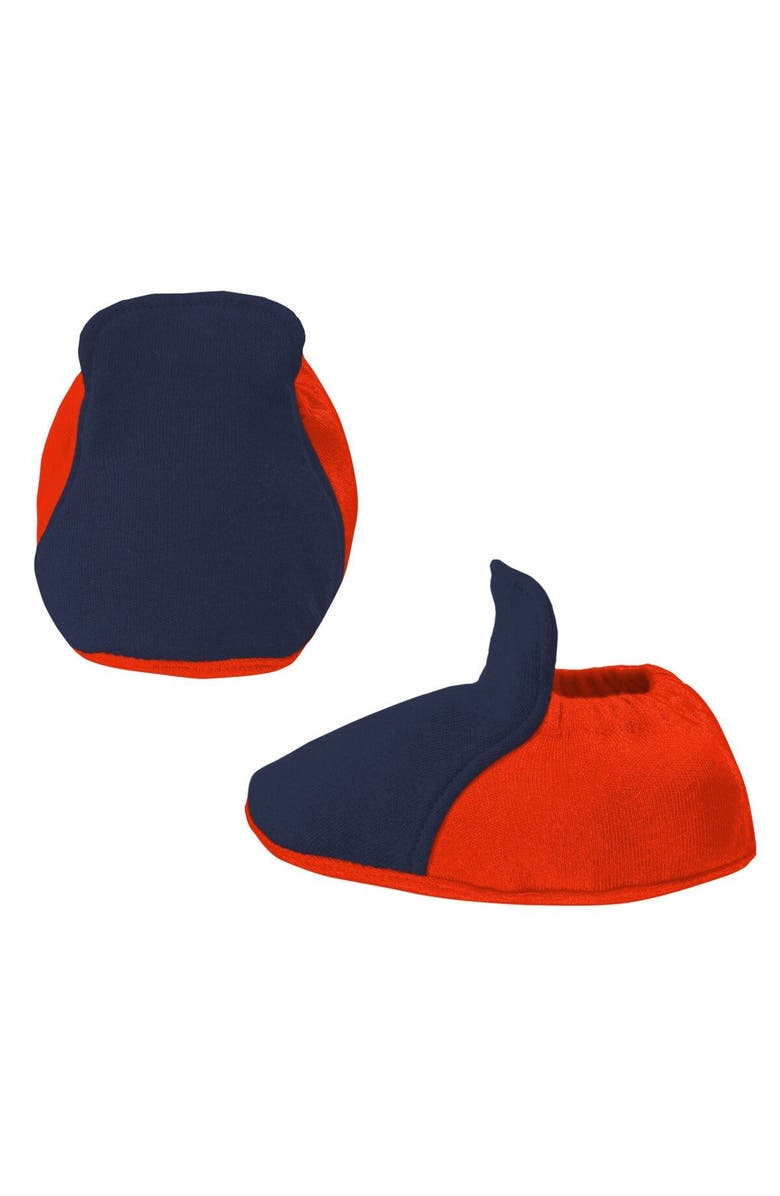 Outerstuff Newborn & Infant Navy Detroit Tigers Little Champ Three-Pack Bodysuit Bib & Booties Set, Alternate, color, Navy