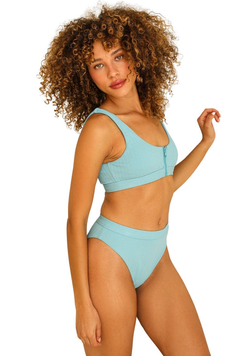 Ultra Cheeky Swim Bikini Bottom, Alternate, color, Surf Rider