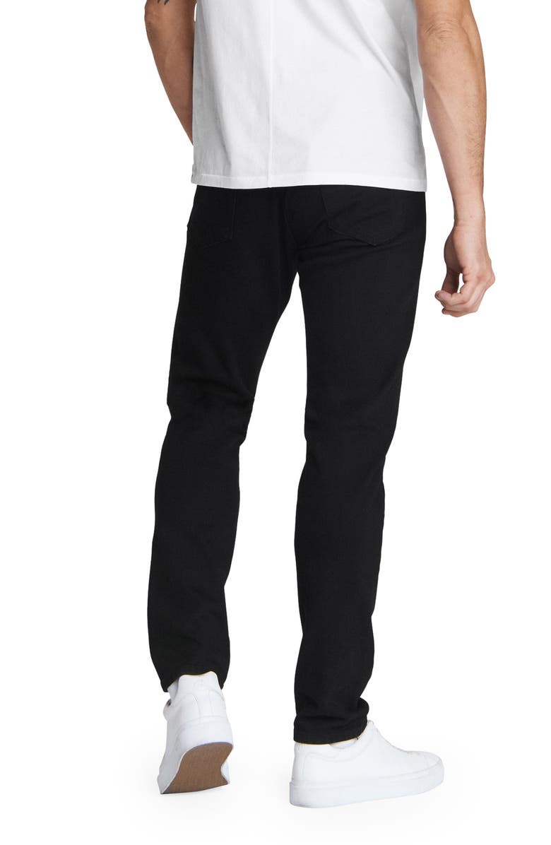 rag & bone Fit 2 Authentic Stretch Slim Jeans, Alternate, color, Black