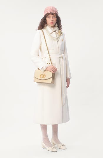 Vain VLOGO Leather Shoulder Bag