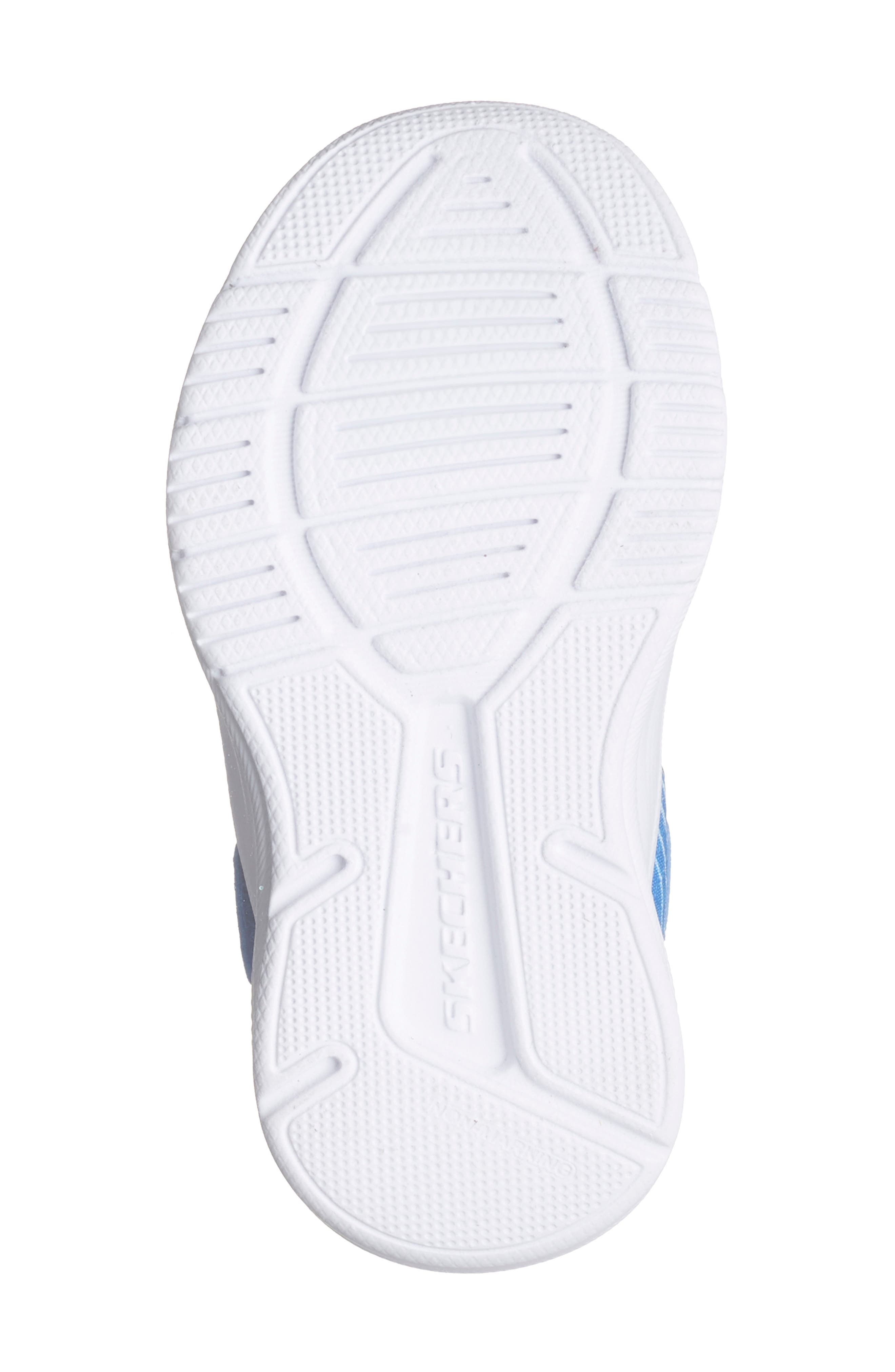 SKECHERS Kids' Microspec Advance Sneaker, Alternate, color, Blue/ Lime