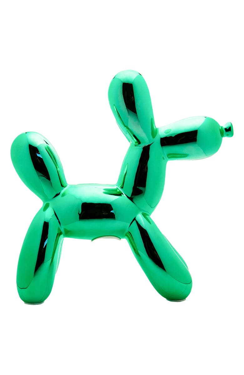 INTERIOR ILLUSIONS Plus Teal Balloon Animal Sculpture, Alternate, color, Teal