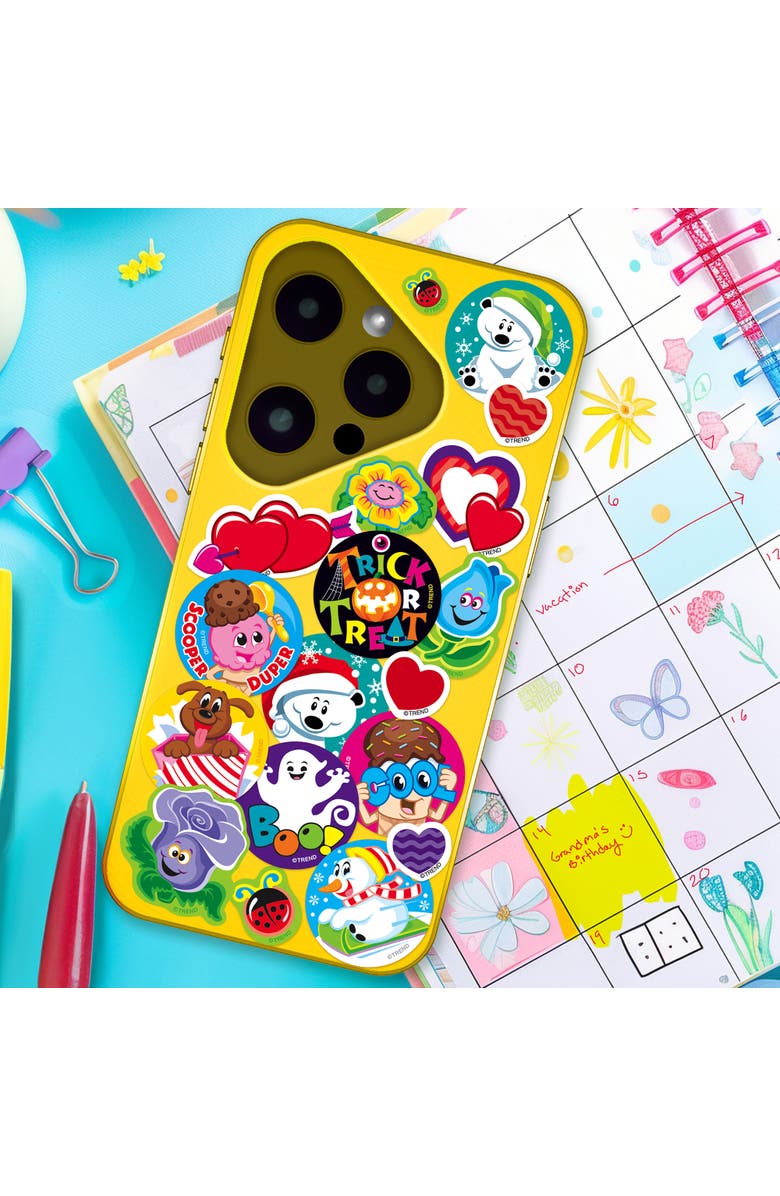 TREND Scratch N Sniff All Year Cheer 336 Count Scented Stickers, Alternate, color, Multicolored