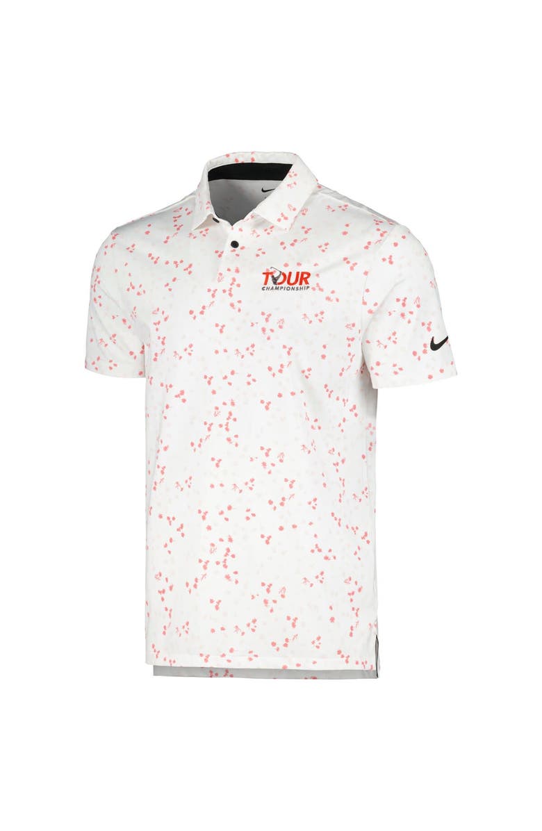 Nike Men's Nike White TOUR Championship Tour Floral Performance Polo, Alternate, color,