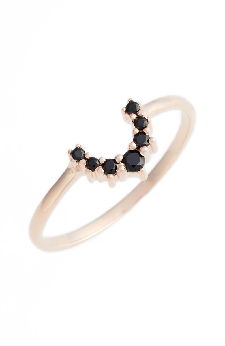 leah alexandra Crescent Ring, Main, color, 