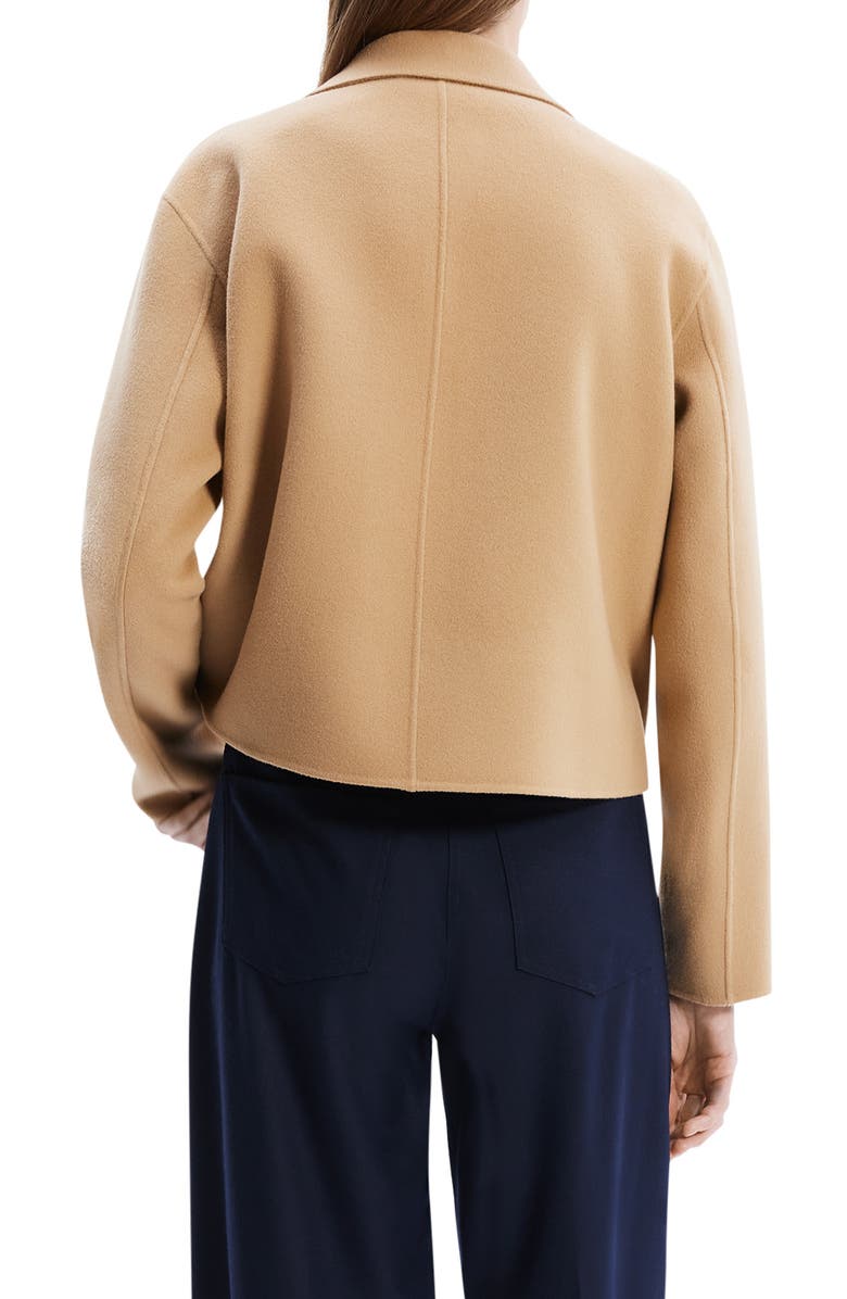 Theory Wool & Cashmere Crop Blazer, Alternate, color, 