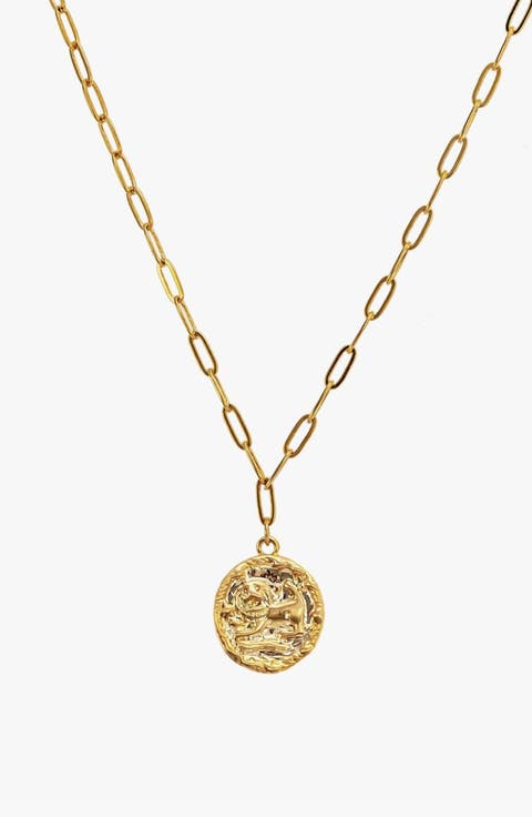 14k Gold Plated Constellation Chain Necklace 12 Zodiac Signs Gift Guide