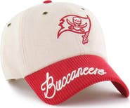 '47 Women's '47 Natural/Red Tampa Bay Buccaneers Rope Script Clean Up Adjustable Hat