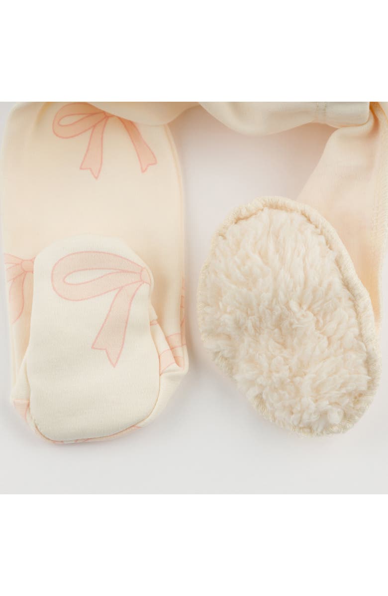 oh baby! Big Bows Pink Wrap Top Set, Alternate, color,