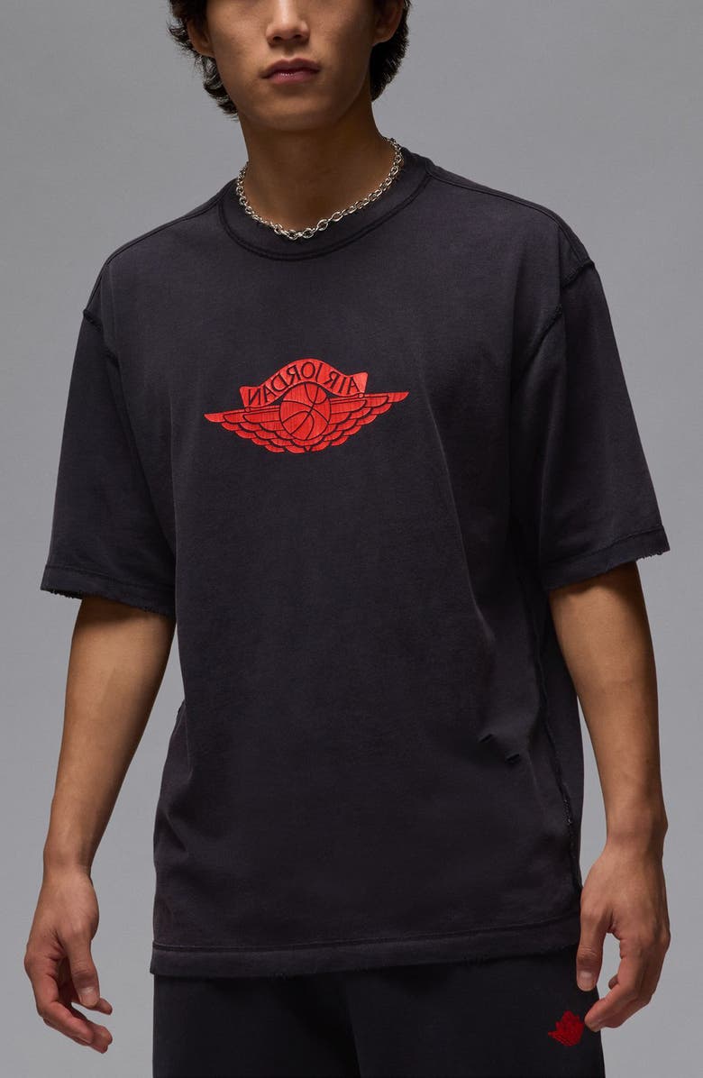 Nike Rare Air Graphic T-Shirt, Main, color, 010 Black/Chle R