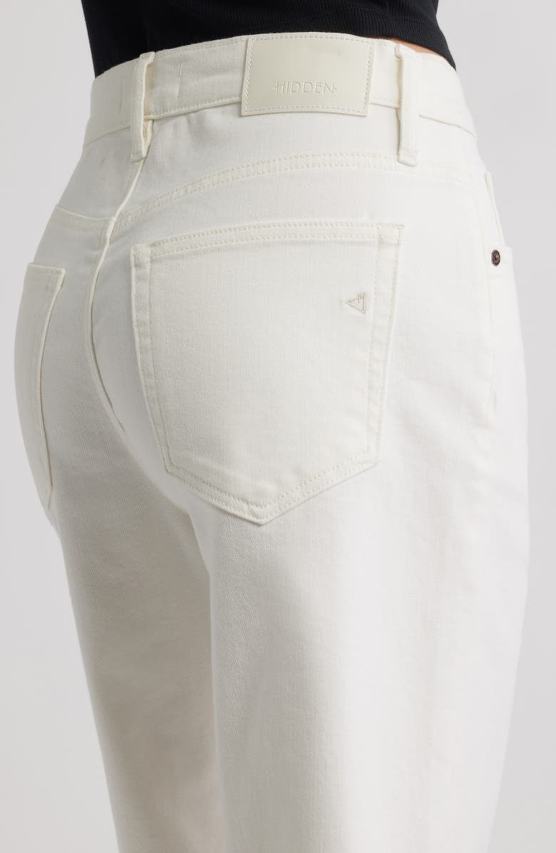 HIDDEN JEANS Baggy Stretch Denim Shorts, Alternate, color, Pearl Wash