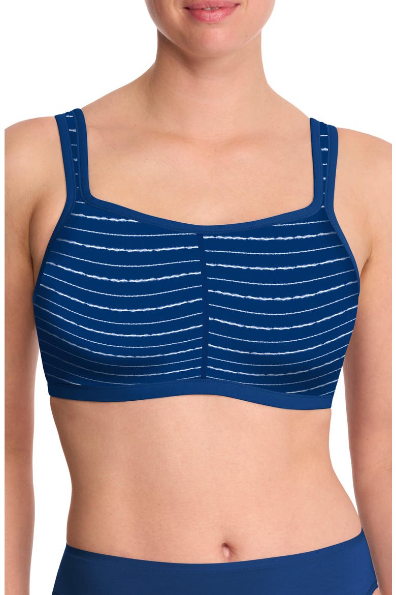 Yogi Convertible Sports Bra, Main, color, Shibori Print