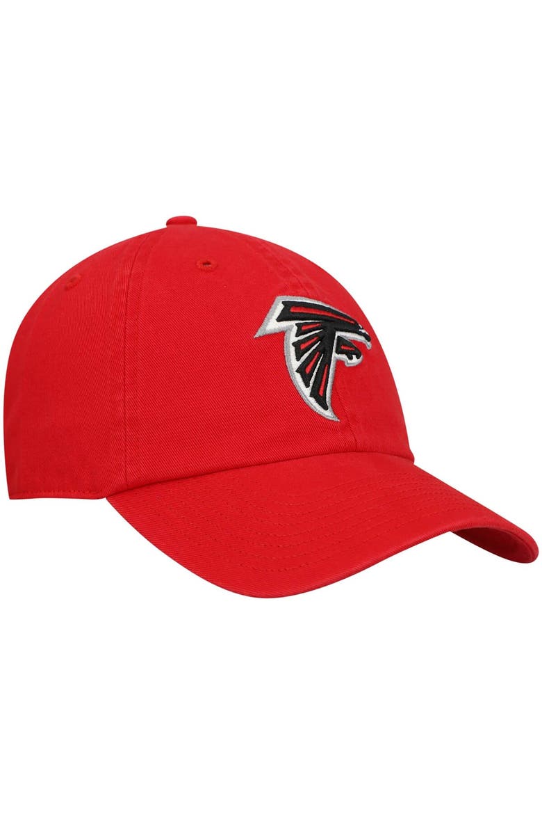 Men's '47 Red Atlanta Falcons Secondary Clean Up Adjustable Hat, Alternate, color, Red