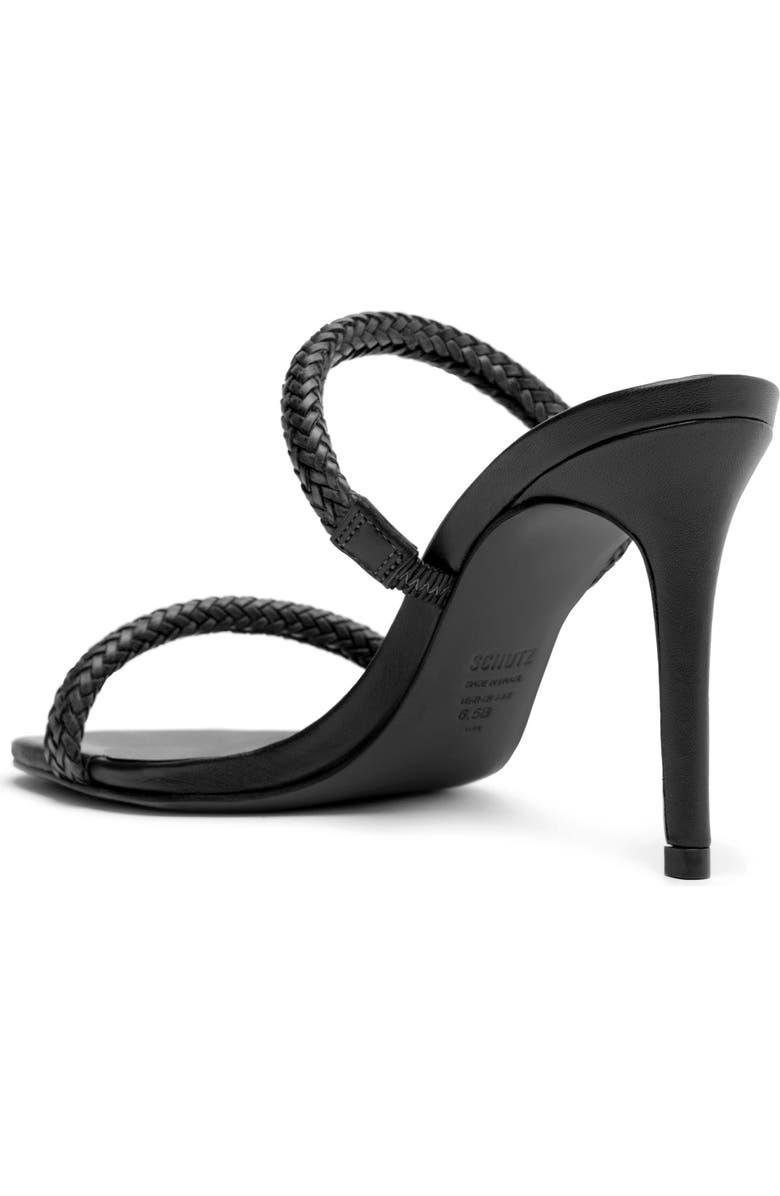 Schutz Taliah Woven Strap Slide Sandal, Alternate, color,