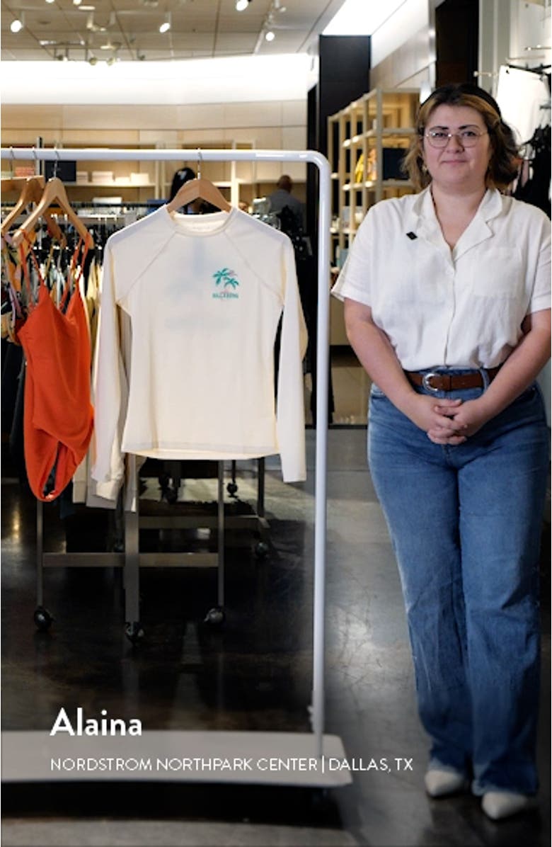 Sol Searcher Long Sleeve Cover-Up Rashguard, sales video thumbnail