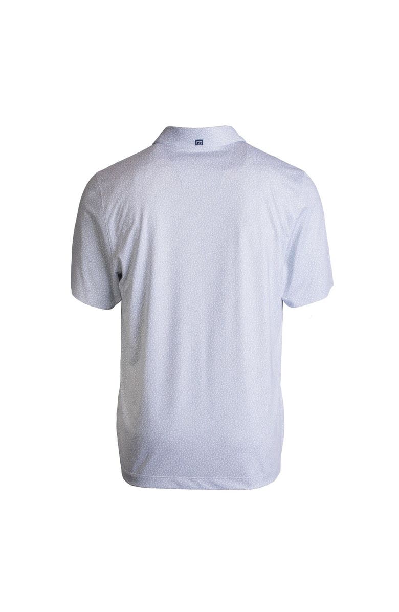 Cutter & Buck Men's Cutter & Buck White Seattle Seahawks  Pike Eco Pebble Print Stretch Recycled Polo, Alternate, color, 