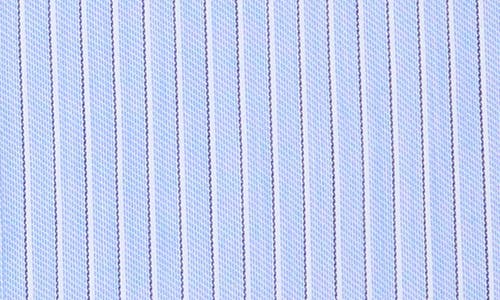 Tommy Hilfiger Slim Fit All-season Stretch Dress Shirt In Blue Mist