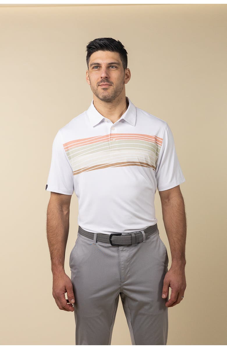 ASHWORTH GOLF Tide Polo, Alternate, color, White