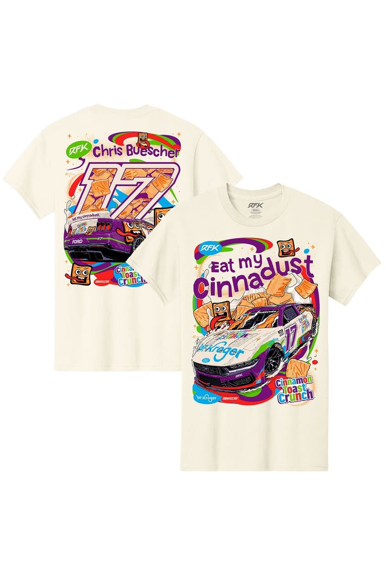 RFK Racing Men's Natural Chris Buescher Cinnamon Toast Crunch Car