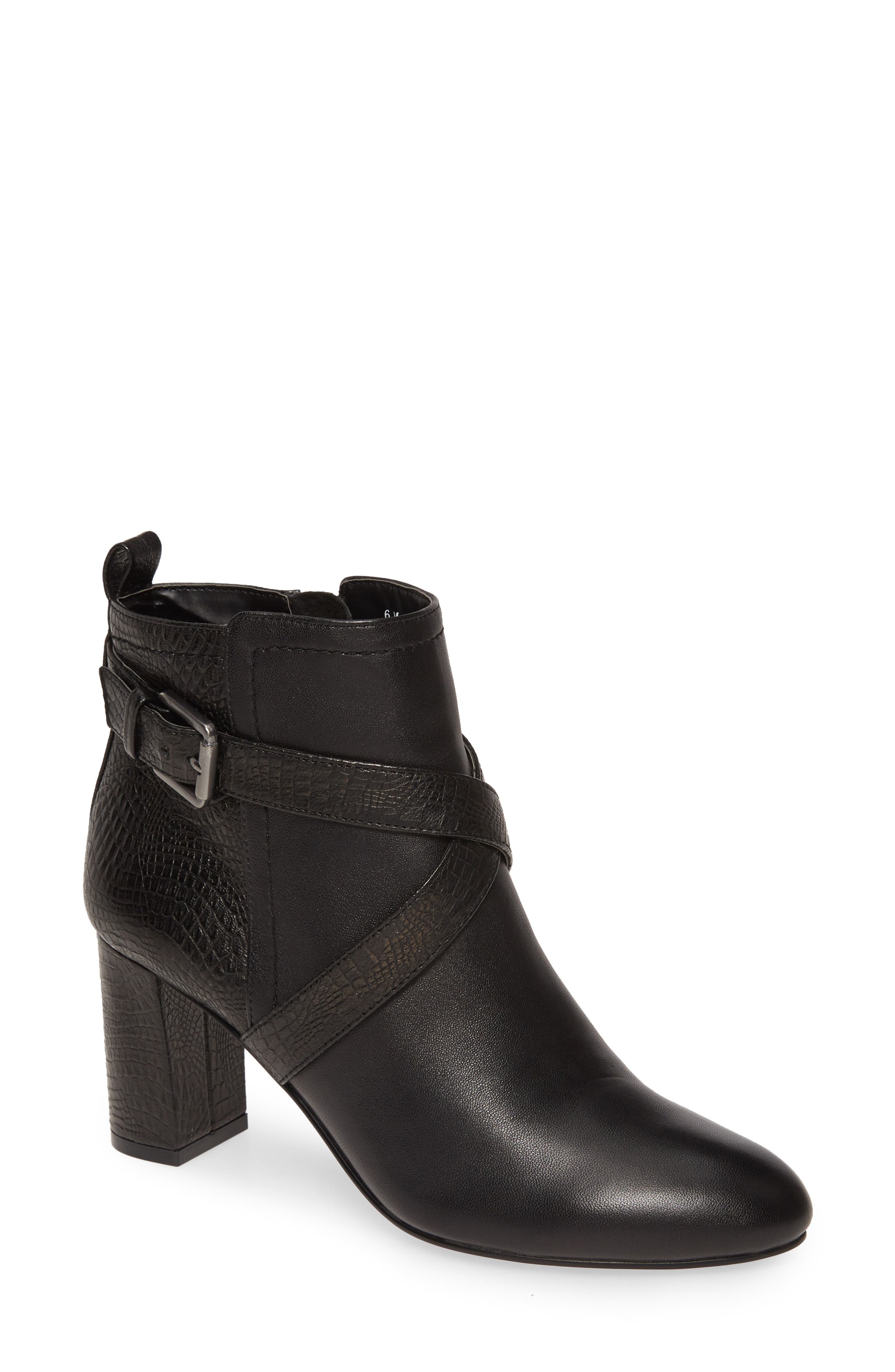 David Tate Inspire Snake Embossed Bootie - Multiple Widths Available, Main, color, 