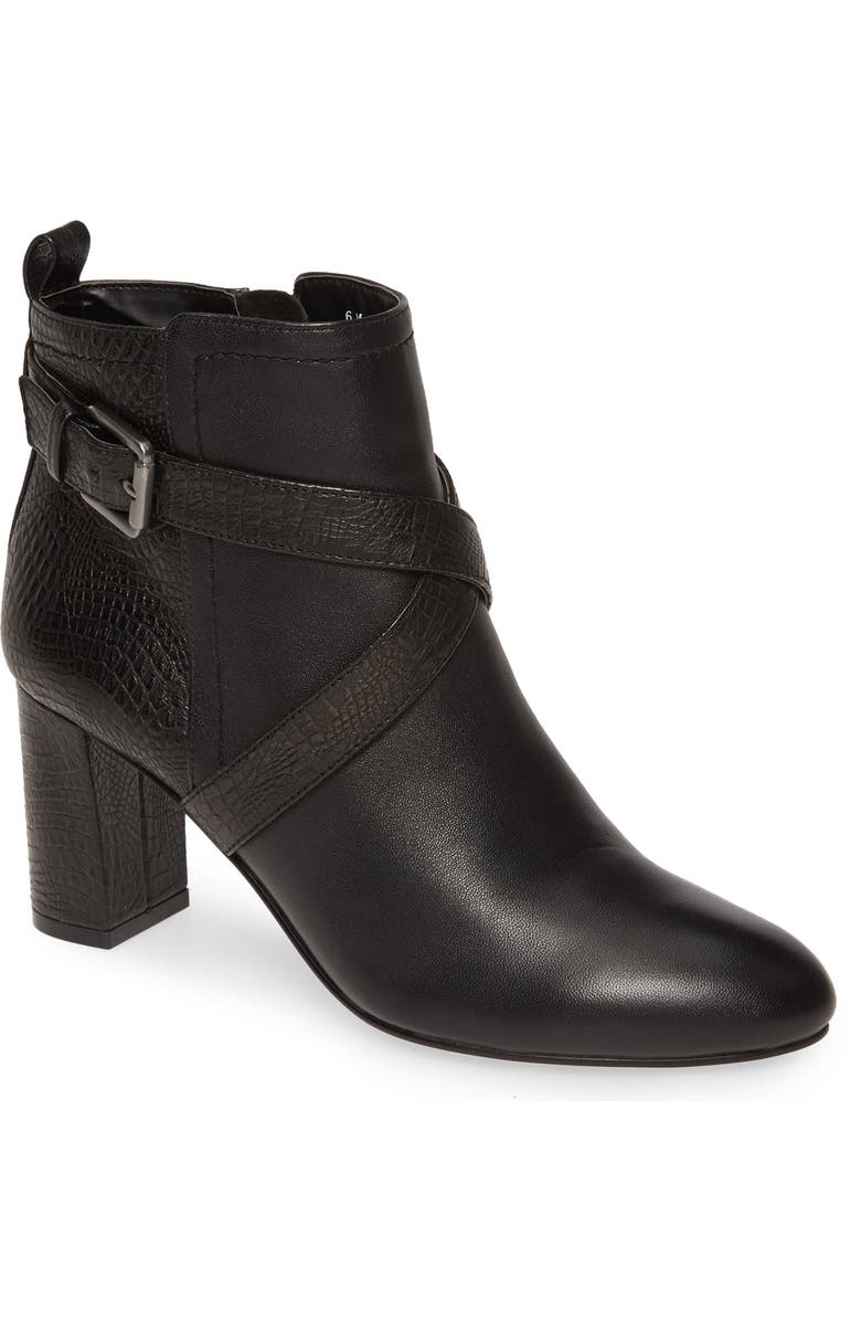 David Tate Inspire Snake Embossed Bootie - Multiple Widths Available, Main, color,