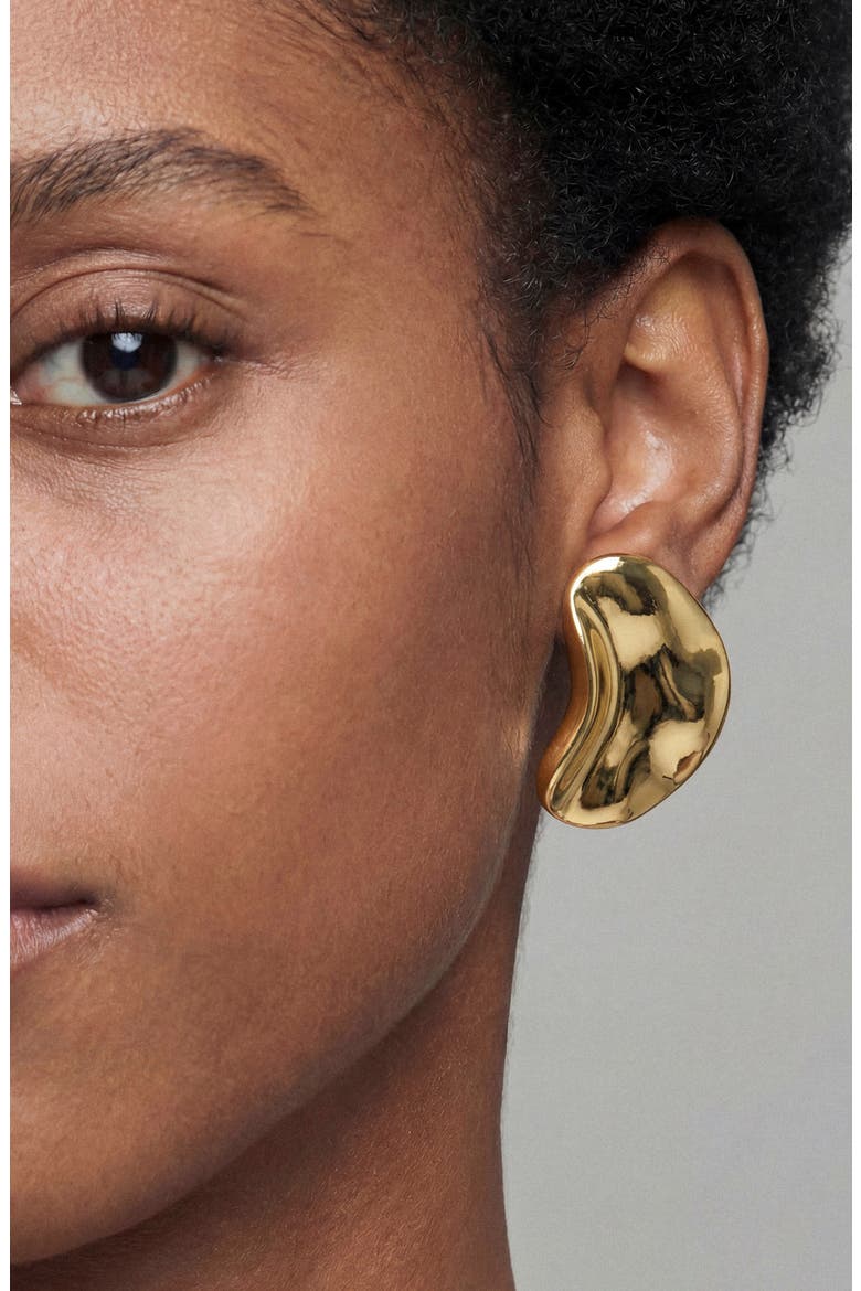 Nina Statement Earrings, Alternate, color, GOLD