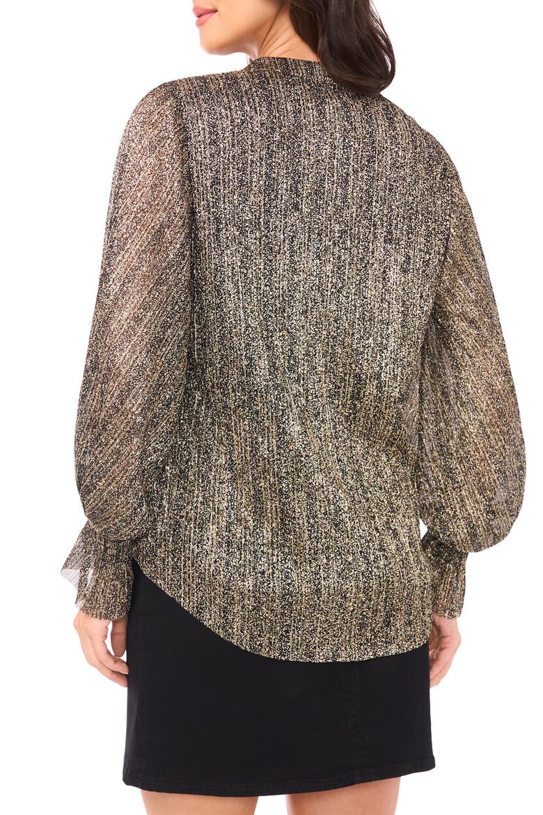 Metallic Top, Alternate, color, RICH BLACK