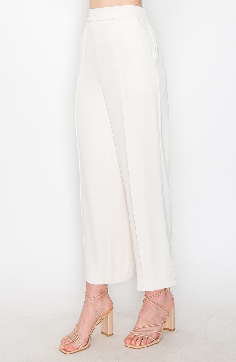 MELLODAY High Waist Crop Wide Leg Pants, Alternate, color, 