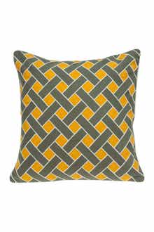 PARKLAND COLLECTION Kain Transitional Pillow - 20" x 20" - Grey